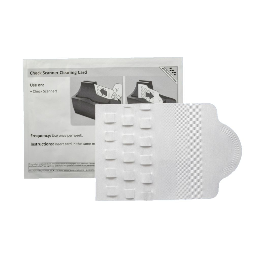 Check Scanner Cleaning Products